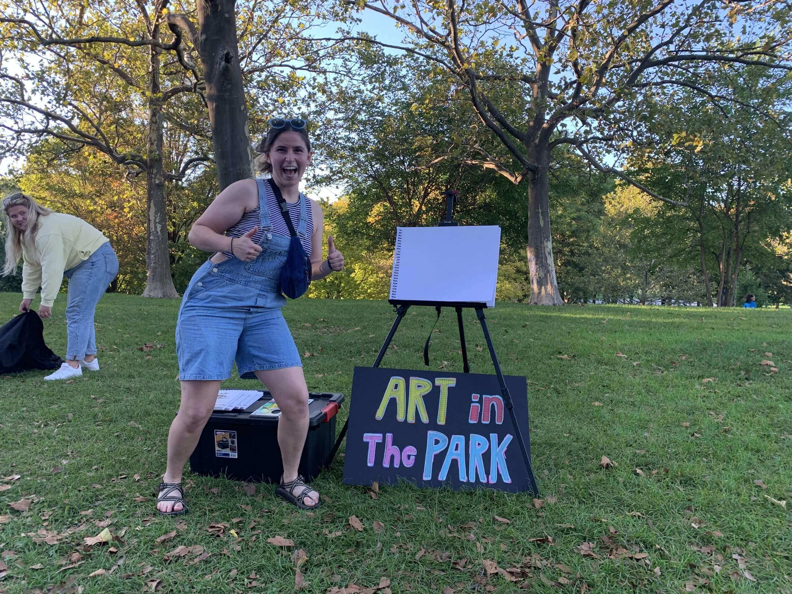 Art In the Park Unlocks Gateway to “Orange Suns” & “Dripping Plants”